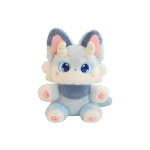 Phantom Fox, Nina Dolls плюшевая кукла высота 35см/50см OUYIN, синий