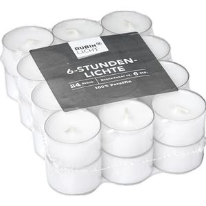 6-часовой свет RUBIN LICHT, 24 шт.