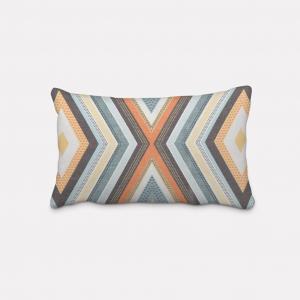 КРАСИВАЯ ЖИЗНЬ. Чехол на подушку геометрический этнический ромб кремовый разноцветный размер 60х80см (ВхШ) размер 60х80см (ВхШ) Schöner-Leben