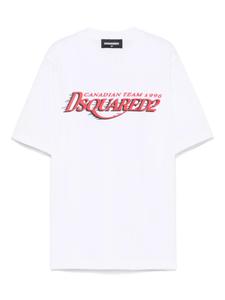 DSQUARED2 KIDS футболка с логотипом, белый