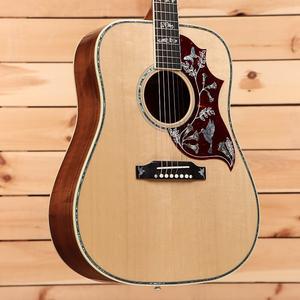 Акустическая гитара Gibson Hummingbird Custom Koa - Antique Natural - 22833033 - PLEK'd