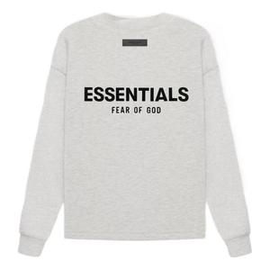 Свитшот Fear of God Essentials SS22 свободного кроя, цвет «легкая овсянка»