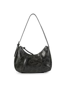 Сумка через плечо Ever Faded из кожи 30 см в выцветшем черном цвете FREDs BRUDER