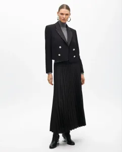Длинная плиссированная юбка Lola Casademunt, черный