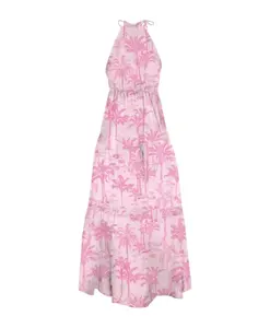 Длинное платье Марьям Mc2 Saint Barth, розовый