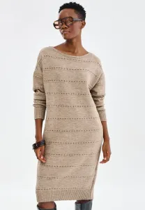 Платье-Свитер Blue Shadow, Beige