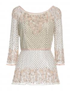 Топ Etro, бежевый