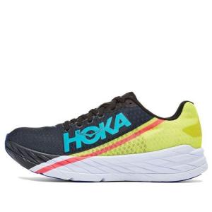 Беговые кроссовки HOKA ONE ONE Rocket X 'Black Evening Primrose', черный