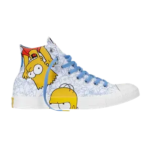 Кроссовки Converse The Simpsons x Chuck Taylor All Star High 'Family Homer', белый