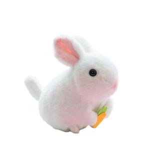 Очаровательная и милая плюшевая игрушка хомяк с виляющим хвостом и кролик плюшевые куклы высота 10см SONGNI
