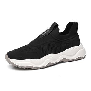 Нескользящие, износостойкие, дышащие низкие повседневные туфли для мужчин Devanro, Black