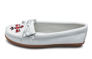 Туфли женские повседневные Women's Casual Shoes Women's White Minnetonka