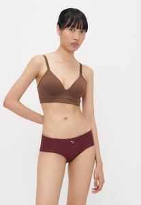 Брифы Puma WOMEN SEAMLESS HIPSTER 2 PACK, Scarlet Red/Bordeaux