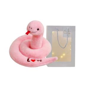 Плюшевая кукла Snake Dolls высотой 18см/23см Fat Fat Dragon