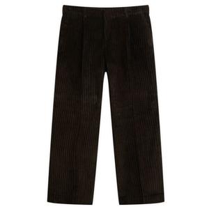 Брюки из вельветового габардина Our Legacy, глубокий коричневый мамонтовый вельвет