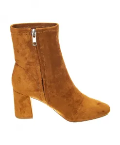 Ботильоны женские Steve Madden на каблуке, коричневый