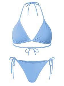 Yenita Бикини Triangle в светло-голубом цвете