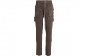 Креач зауженные карго-брюки Rick Owens DRKSHDW, умбра