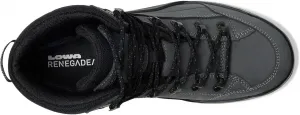 Ботинки LOWA mens Renegade Evo Gtx Mid, темно-серый