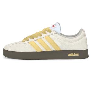 Adidas Neo Кроссовки для скейтбординга VL Court 2.0 с низким верхом, износостойкие, унисекс, бежево-желтые