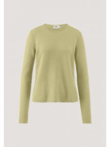 Свитер обычной вязки в цвете светло-мох Hessnatur