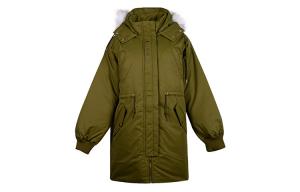 Женский пуховик Converse, цвет Army Green