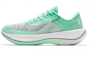 Кроссовки женские Feiying PB2.0 с низким верхом Aurora зеленые/фиолетовые Qiaodan