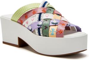 Сандалии Katy Perry The Busy Bee Crisscross Slide, цвет Embroidery Multi