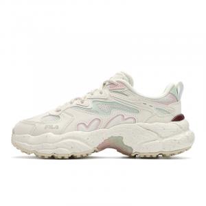 Кроссовки Fern Chunky женские низкие розовый/зеленый/красный Fila