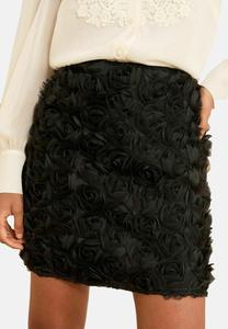 Юбка Love & Roses Mini skirt, D Rose Black/Black