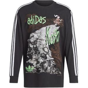 Рубашка с длинным рукавом X KORN, черная Adidas Originals, черный