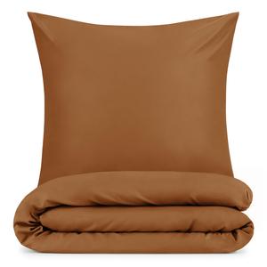 Постельное белье, комплект из 3 предметов, 200/200 см и 40/80 см, коричневое Blumtal, коричневый