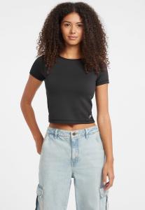 Футболка Guess Jeans CROPPED, Schwarz/Black