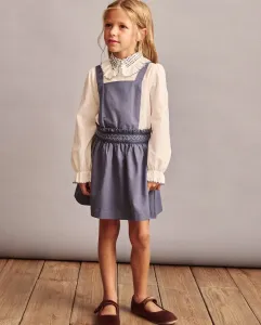 Жилетка с запахом и поясом для девочки Coconut El Corte Inglés, темно-синий