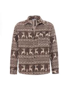Рубашка на пуговицах Comfort fit Dandalo, коричневый