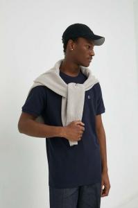 Хлопковая футболка Les Deux, темно-синий