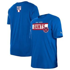 Мужская синяя футболка new york giants 3rd down domestic New Era