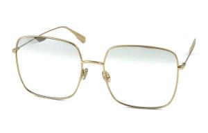 Металлические квадратные солнцезащитные очки унисекс золотые DIOR, золотой