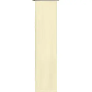 Шторка Schiebegardine Sunday Панельная на направляющем треке, 1 шт., с аксессуарами Wirth, кремовый