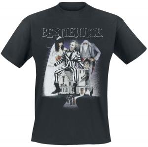 Футболка Beetlejuice Poster Black Logo, черный