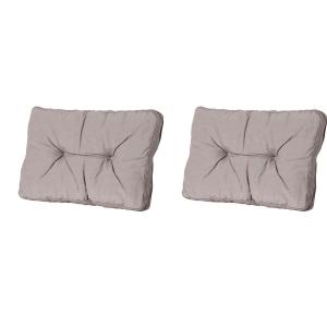 Подушка на стул Madison серо-коричневый, 73/8/43 см