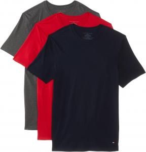 Комплект из 3 классических мужских хлопковых маек с круглым вырезом Tommy Hilfiger, Dusk