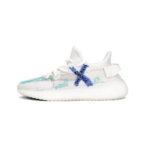 Изнашивающиеся низкие повседневные кроссовки Yeezy Boost 350 V2 Unisex Adidas Originals, белый
