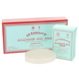 Мыло для тела almond oil soap box of 3 Dr Harris, количество 3 шт.