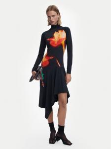 Повседневное платье slim fit Mila 25WWVK40 Desigual, черный