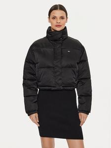 Зимняя куртка regular fit Satin DW0DW18292 Tommy Jeans, черный