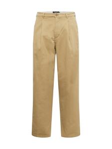Обычные брюки в складку спереди Dockers KHAKI, темно-бежевый
