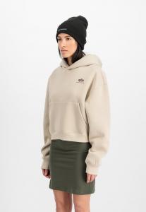 Толстовка Alpha Industries BASIC HOODIE, Organic Beige/Beige