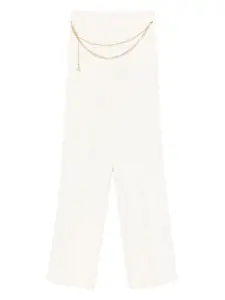 Брюки с цепочкой TWINSET, нейтральный