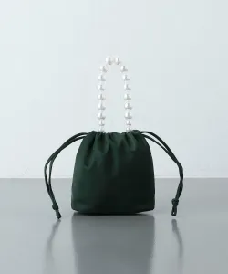 Нейлоновая сумка на завязках United Arrows, цвет Kelly